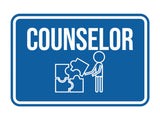 Classic Framed Counselor Wall or Door Sign