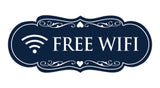 Designer Free Wifi Sign