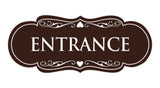 Designer Entrance Sign