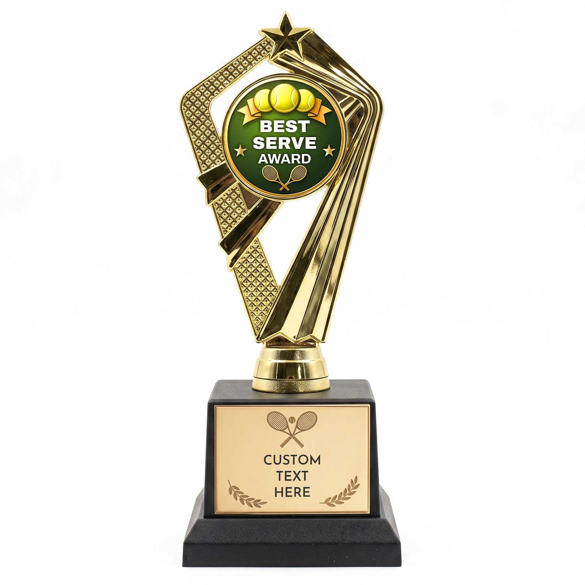 Tennis Player Trophy Awards (Captain, Rookie, Best Serve) - Custom Engraved
