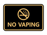Classic Framed No Vaping