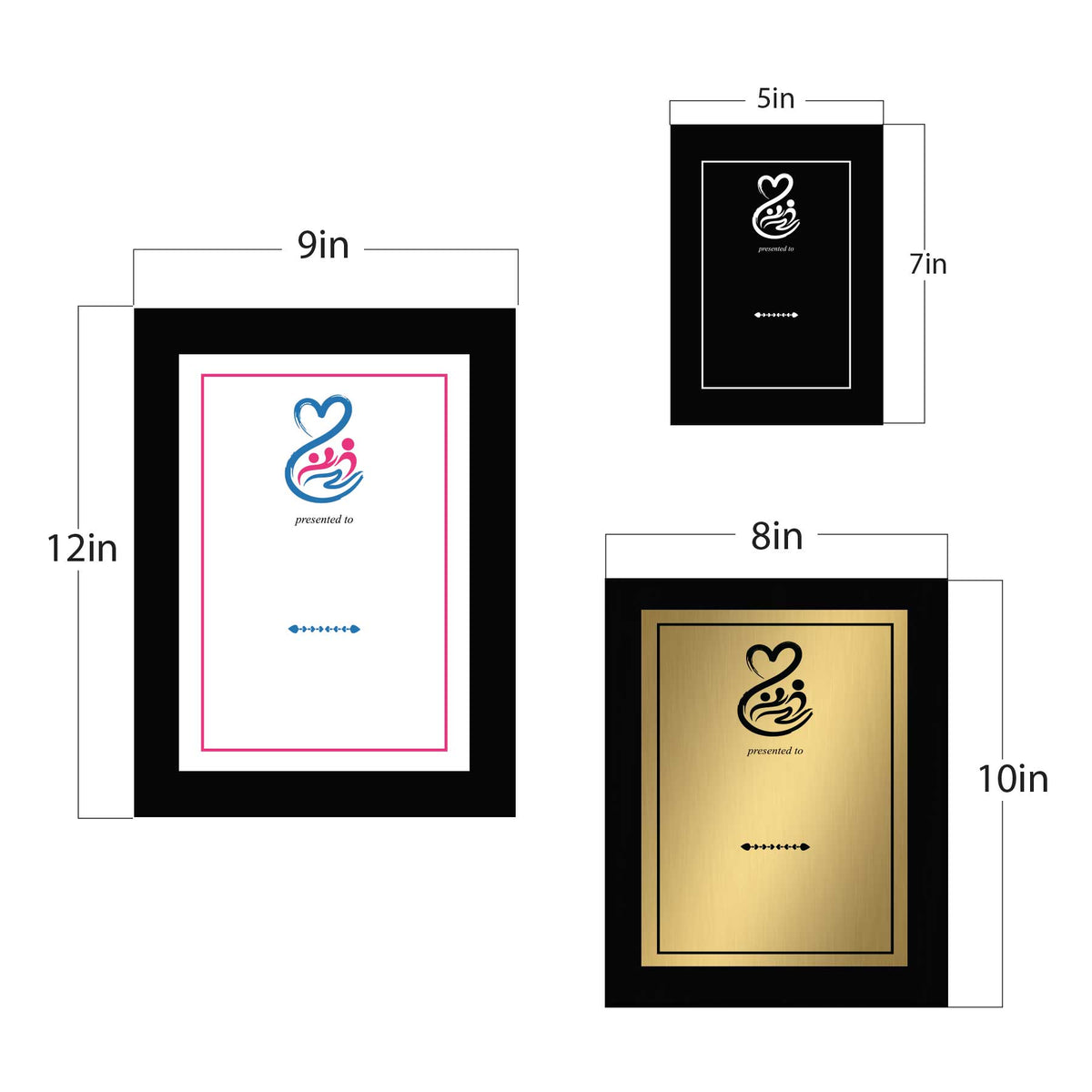 Donor Recognition' Personalized Wall Plaque With Easel Acrylic Stand | Faith/Community Non-Profit Award Plaques