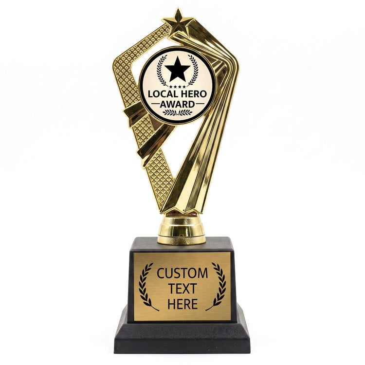 Community & Volunteer Trophy Awards (Service, Hero & More) - Engraved