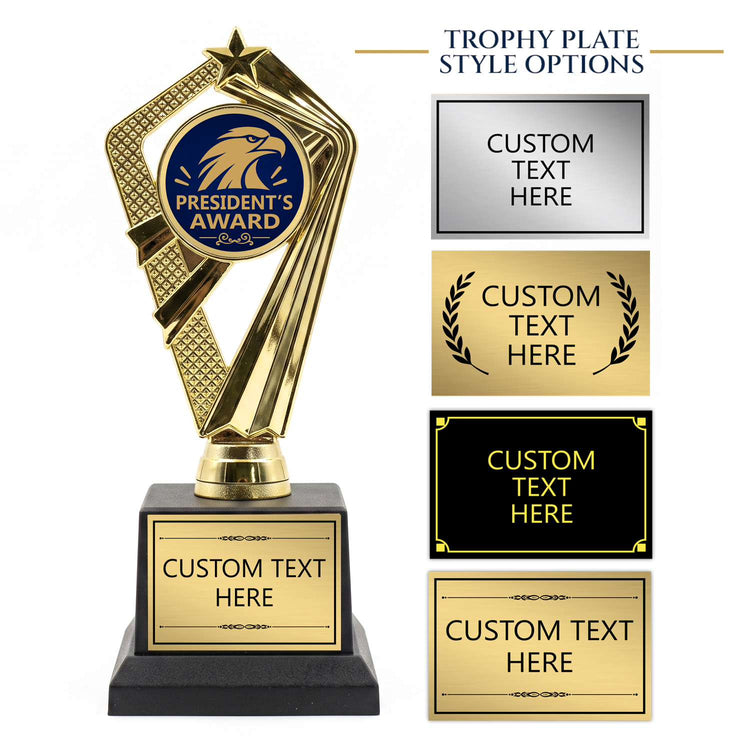 Executive & Organizational Leadership Trophy Awards (Presidents) - Engraved