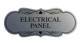 Designer Electrical Panel Sign