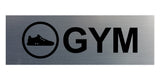 Basic Gym Wall or Door Sign