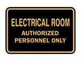 Classic Framed ELECTRICAL ROOM AUTHORIZED PERSONNEL ONLY Sign