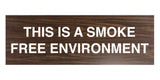 Basic This is a Smoke Free Environment Sign