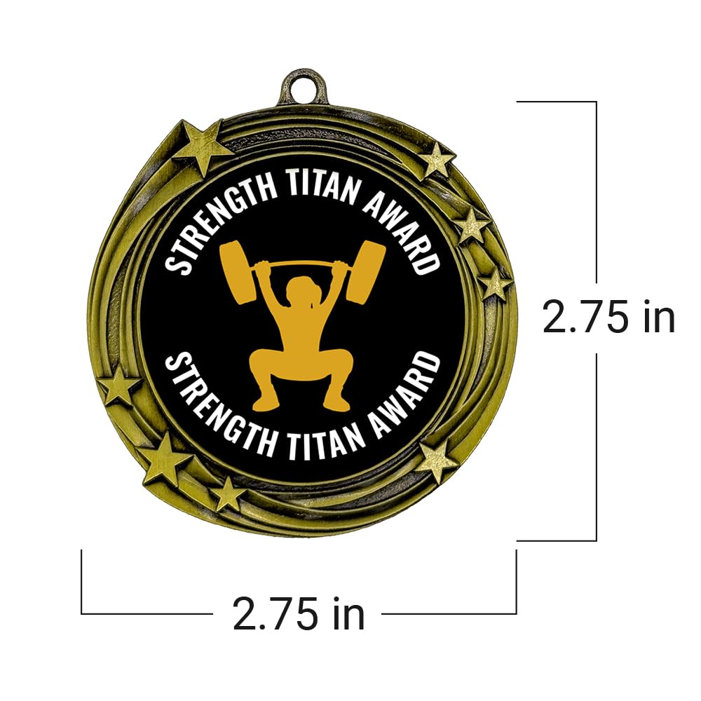 All Quality Workout Awards Stars Design Medals - Fitness Medals and Workout Awards