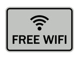 Classic Framed Free Wifi Sign