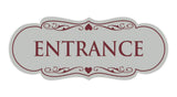 Designer Entrance Sign