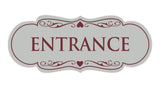 Designer Entrance Sign