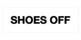 Basic Shoes Off Sign