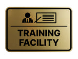 Signs ByLITA Classic Framed Training Facility Wall or Door Sign
