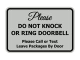 Classic Framed DO NOT KNOCK OR RING DOORBELL