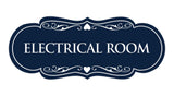 Designer Electrical Room Sign