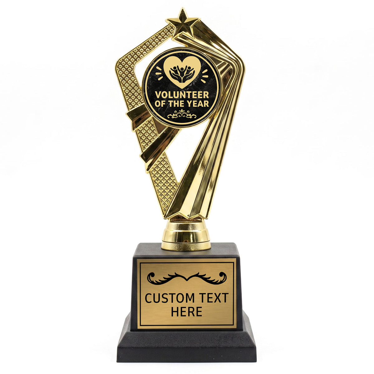 Community & Volunteer Trophy Awards (Service, Hero & More) - Engraved