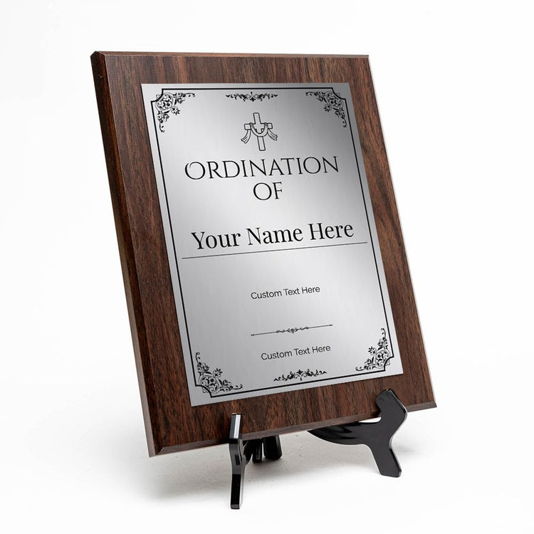 Customized Church Awards and Christian Ceremonies Custom Award Wood Plaques
