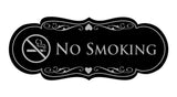 Designer No Smoking Sign