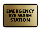 Classic Emergency Eye Wash Station Sign