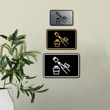 Signs ByLITA Classic Framed Nail Polisher Graphic Wall or Door Sign