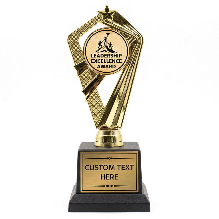 Leadership Trophy Awards (Excellence, Service, Rising Leader) - Engraved