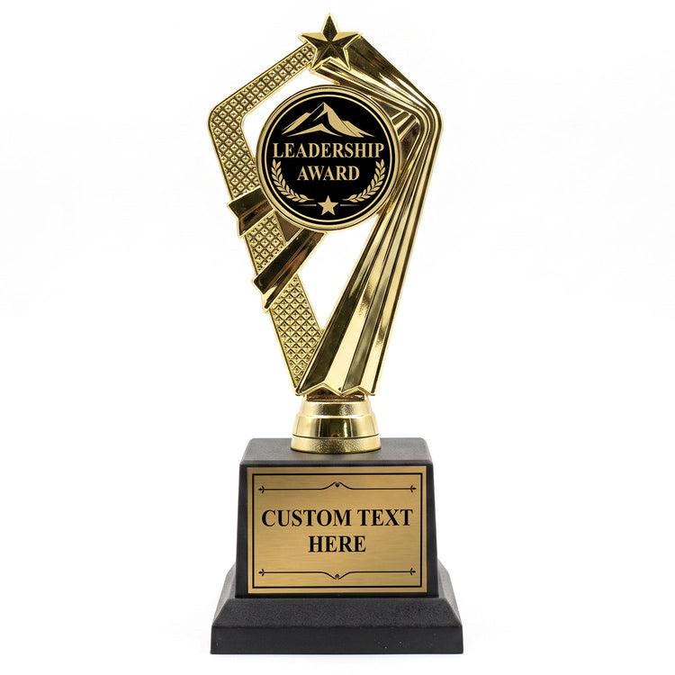 Leadership Trophy Awards (Excellence, Service, Rising Leader) - Engraved
