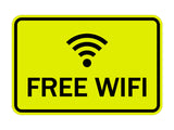 Classic Framed Free Wifi Sign