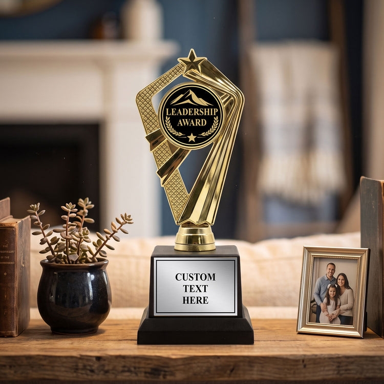 Leadership Trophy Awards (Excellence, Service, Rising Leader) - Engraved
