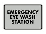 Classic Emergency Eye Wash Station Sign