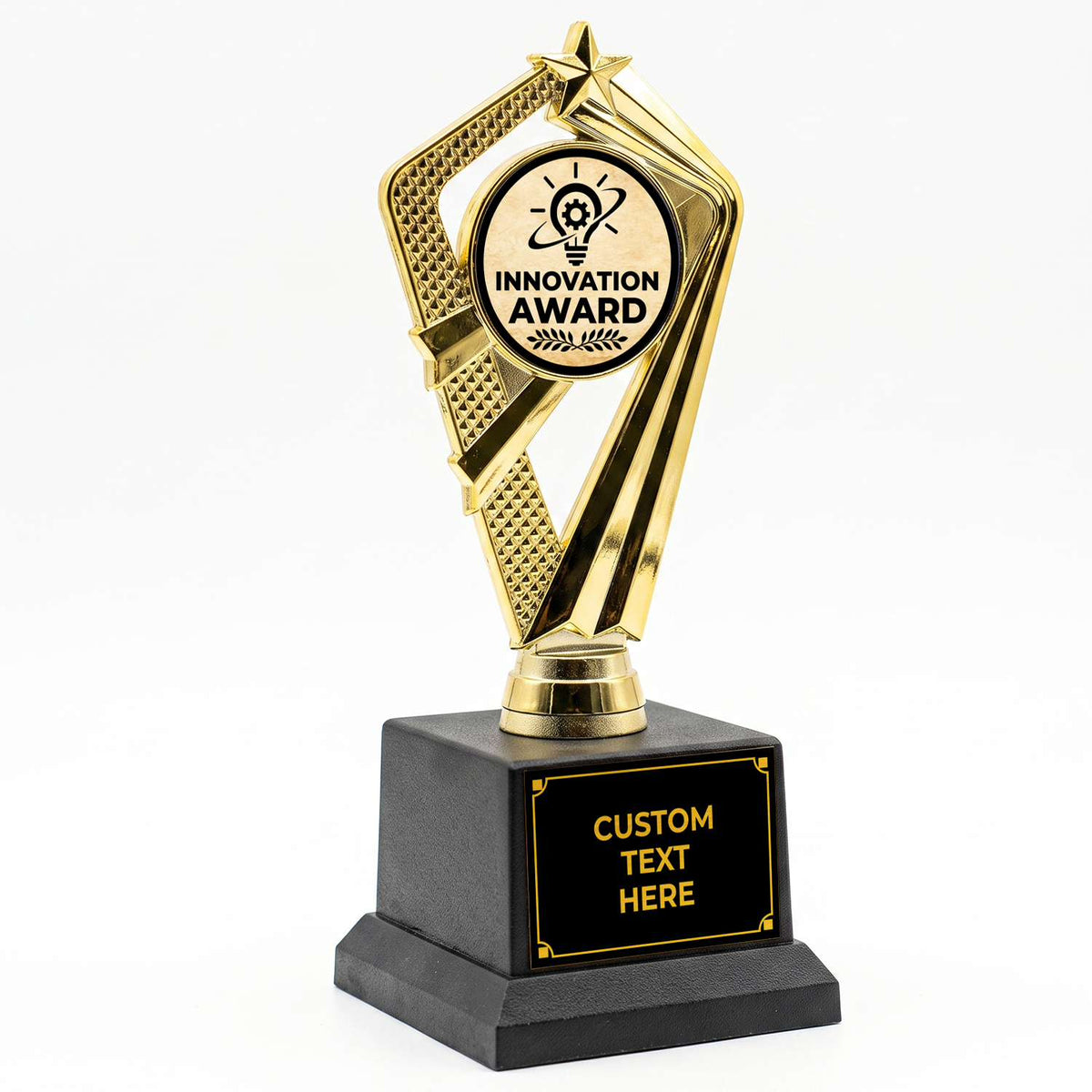 Employee Recognition Trophy Awards (Teamwork, Safety, Quality) - Engraved
