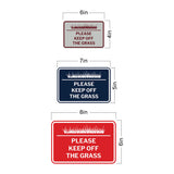 Signs ByLITA Classic Framed Please Keep Off the Grass Wall or Door Sign