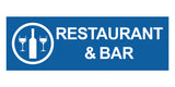 Basic Restaurant & Bar Wall or Door Sign