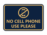 Classic Framed No Cell Phone Use Please