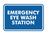Classic Emergency Eye Wash Station Sign