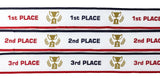 1st 2nd 3rd Place Shooting Stars Award Medals - 3 Piece Set (Gold, Silver, Bronze) Includes Ribbon