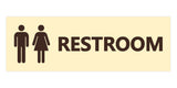 Basic Unisex Restroom Sign