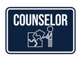 Classic Framed Counselor Wall or Door Sign