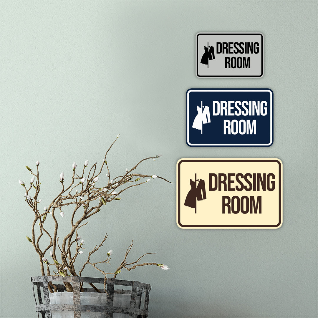 Classic Framed Dressing Room Wall or Door Sign – Pacific Sign and Stamp