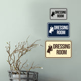 Classic Framed Dressing Room Wall or Door Sign