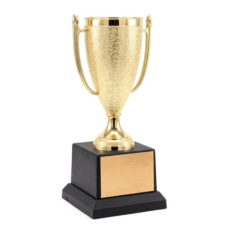 All Quality Cup Trophy, 1st 2nd 3rd Place or Set, Custom Engraved Gold Cup — Personalized Placement Awards for Sports, Contests & Competitions