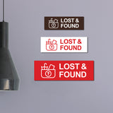 Basic Lost And Found Wall or Door Sign