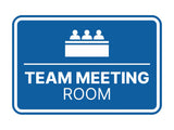 Signs ByLITA Classic Framed Team Meeting Room Wall or Door Sign