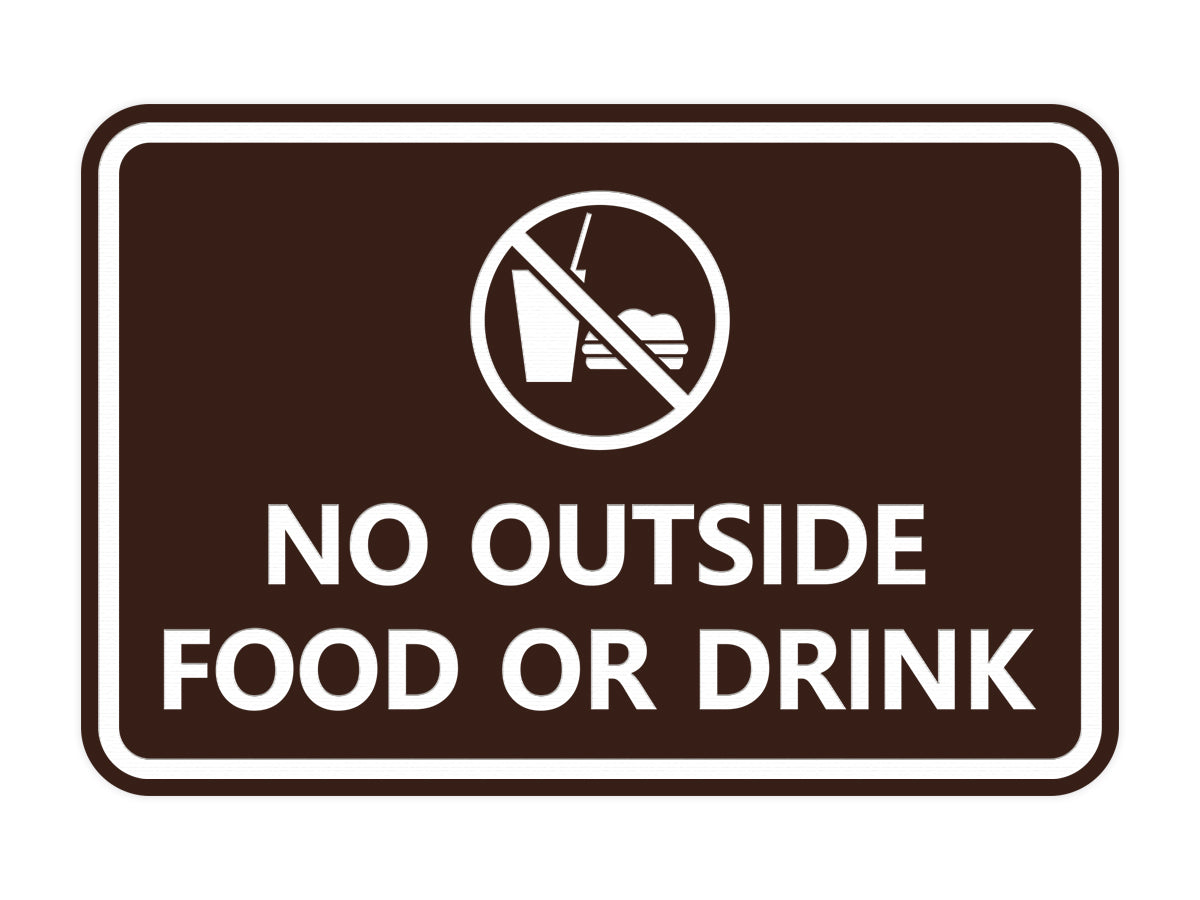 Snacks And Drinks Sign