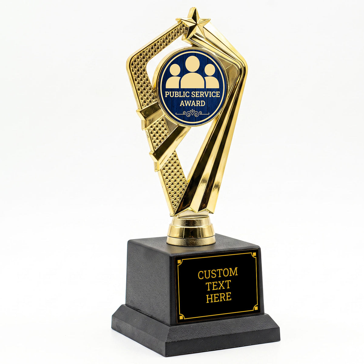 Community & Volunteer Trophy Awards (Service, Hero & More) - Engraved