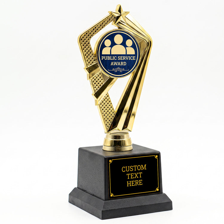 Community & Volunteer Trophy Awards (Service, Hero & More) - Engraved