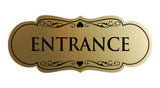 Designer Entrance Sign