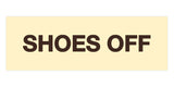 Basic Shoes Off Sign