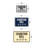 Classic Framed Exhibition Hall Wall or Door Sign