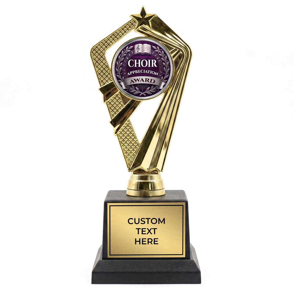 Church Appreciation Trophy Awards (Pastor, Choir, Volunteer) - Engraved